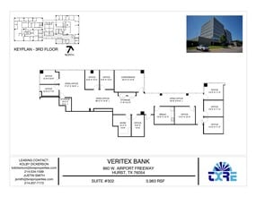 860 W Airport Fwy, Hurst, TX for lease Floor Plan- Image 1 of 1