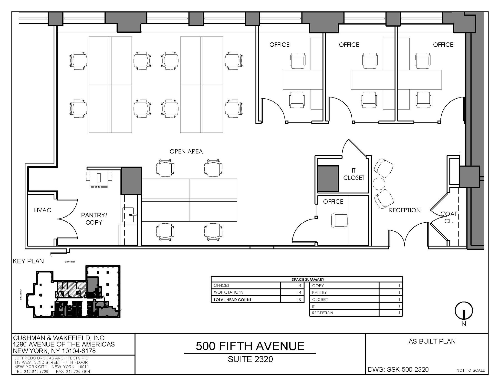 500 Fifth Ave, New York, NY for lease Floor Plan- Image 1 of 1