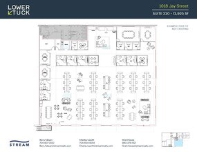 1018 Jay St, Charlotte, NC for lease Floor Plan- Image 1 of 2