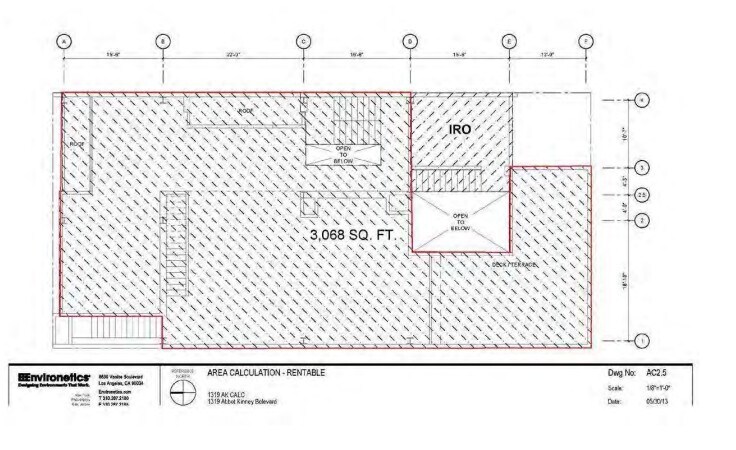 1319 Abbot Kinney Blvd, Venice, CA for lease Floor Plan- Image 1 of 1