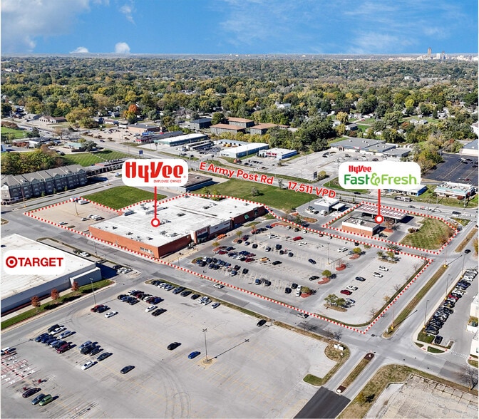 Hy-Vee Investment Portfolio portfolio of 2 properties for sale on LoopNet.com - Aerial - Image 3 of 3