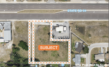 5040 State Road 54, New Port Richey, FL - aerial  map view