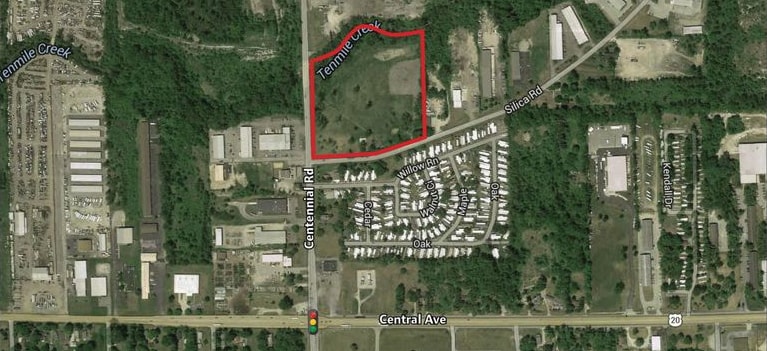 3320-3450 Centennial Rd, Sylvania, OH for sale - Aerial - Image 1 of 1