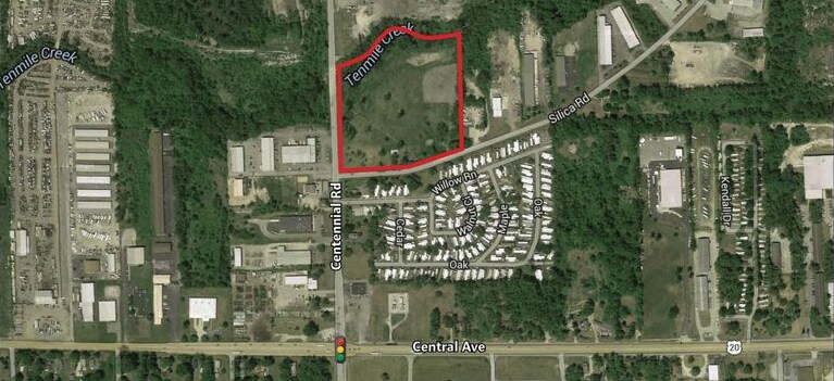 3320-3450 Centennial Rd, Sylvania, OH for sale Aerial- Image 1 of 2