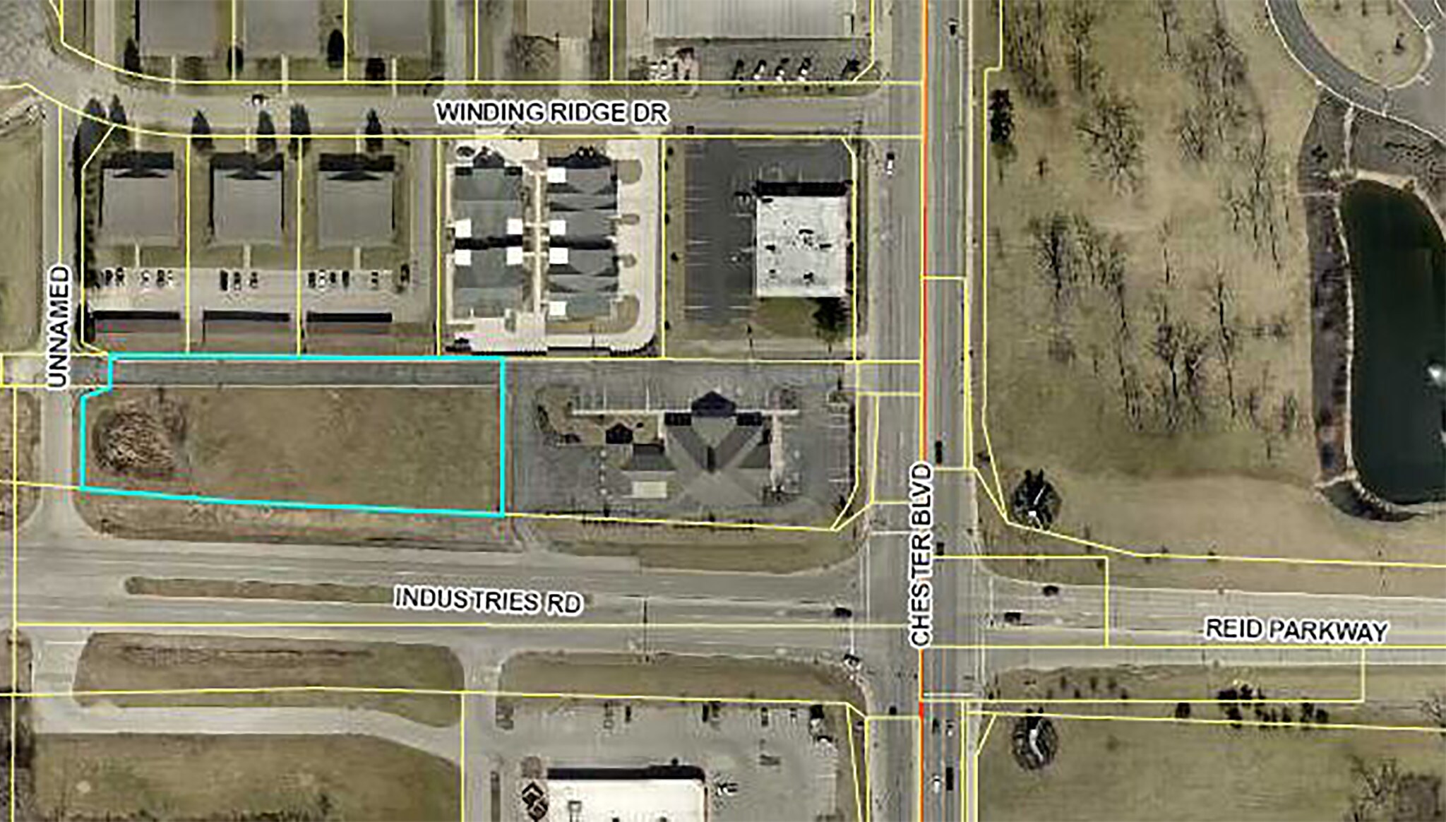 00 Industries Rd, Richmond, IN for sale Aerial- Image 1 of 1