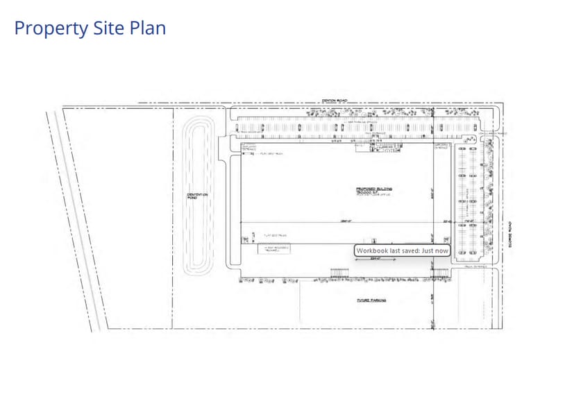 Ecorse Rd, Belleville, MI for lease - Site Plan - Image 2 of 2