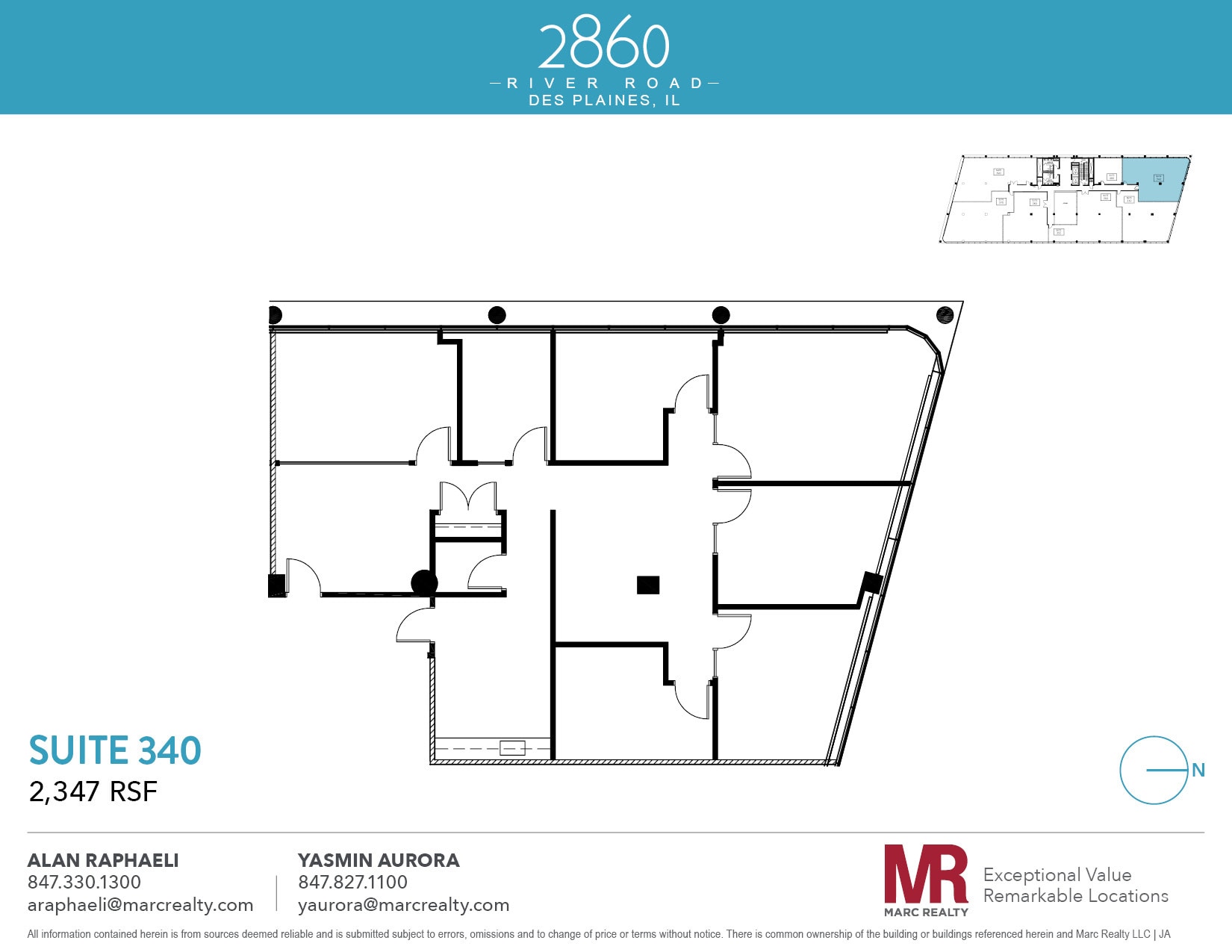 2860 S River Rd, Des Plaines, IL for lease Floor Plan- Image 1 of 1