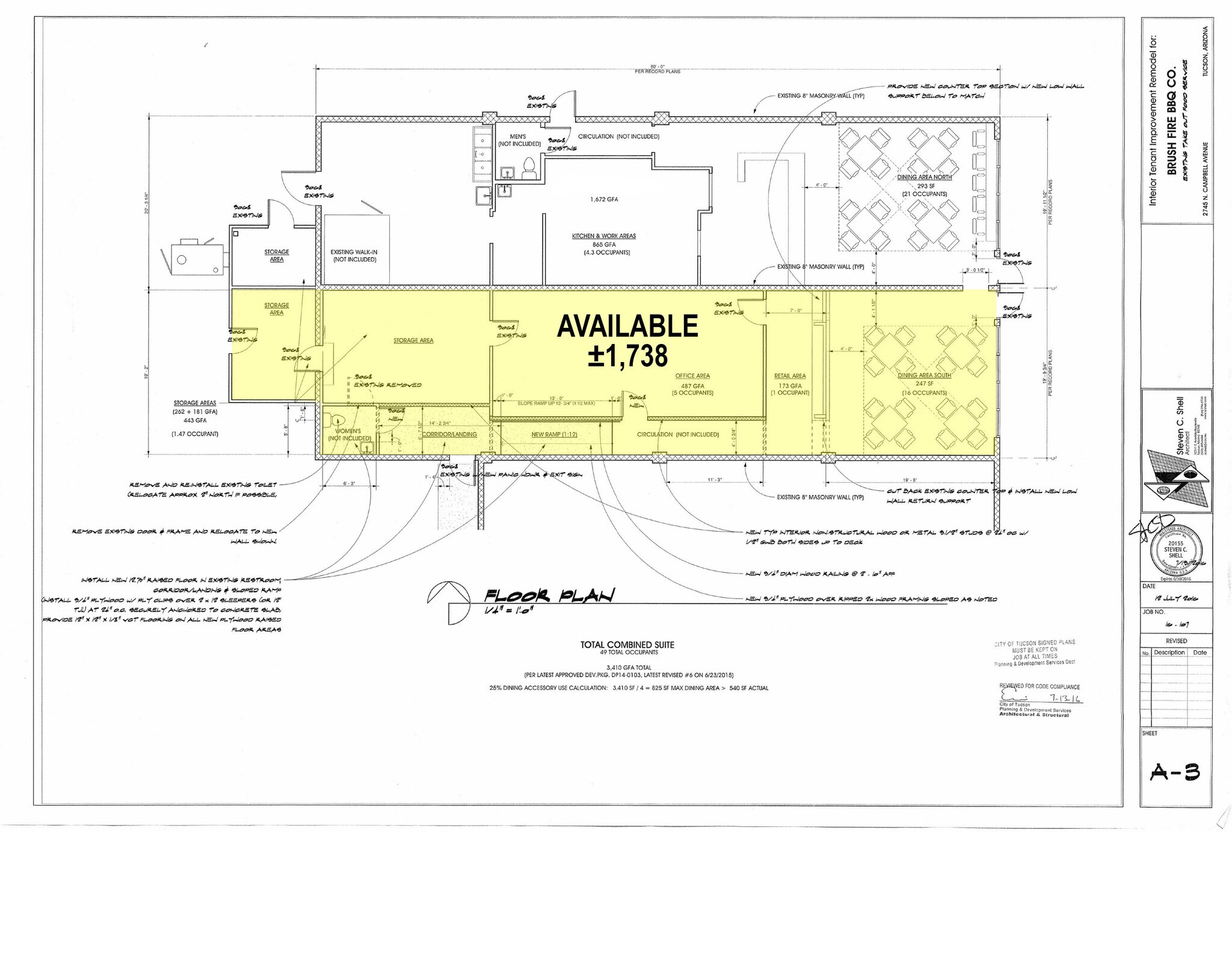 2737 N Campbell Ave, Tucson, AZ for lease Building Photo- Image 1 of 1