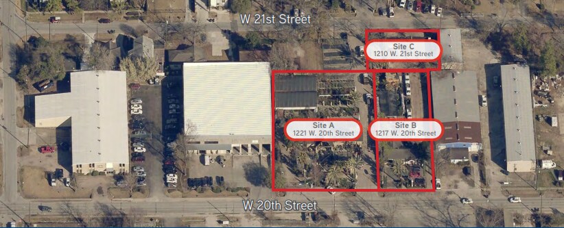 1217-1221 W 20th St, Houston, TX for sale - Building Photo - Image 1 of 1