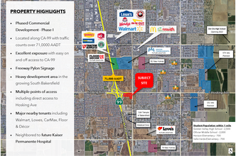 Hosking Ave, Bakersfield, CA - aerial  map view - Image1