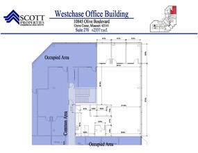 10845 Olive Blvd, Creve Coeur, MO for lease Floor Plan- Image 1 of 8