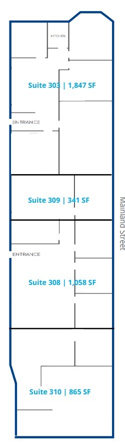 1056-1080 Mainland St, Vancouver, BC for lease Floor Plan- Image 1 of 1