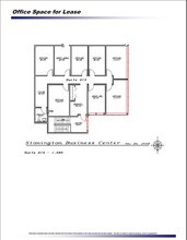 2155 Stonington Ave, Hoffman Estates, IL for lease Floor Plan- Image 1 of 1