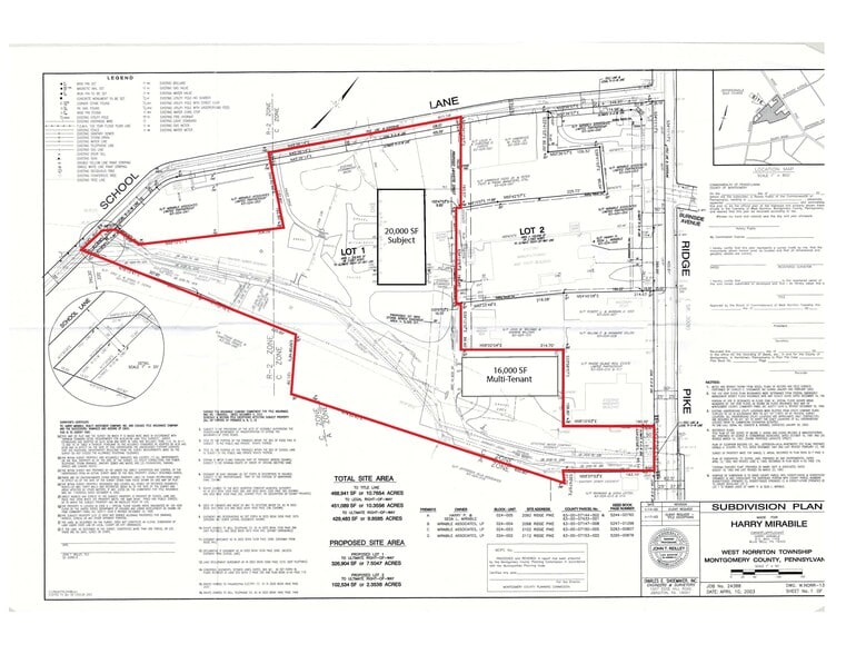 2092 W Main St, Norristown, PA for lease - Site Plan - Image 3 of 3
