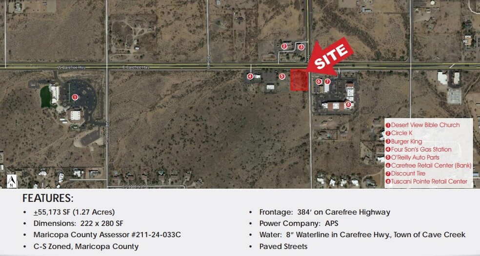 Carefree Hwy, Phoenix, AZ for sale - Building Photo - Image 2 of 3