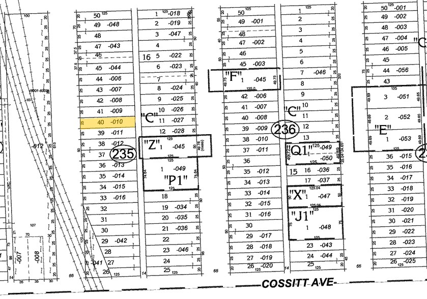 511 E Cossitt Ave, La Grange, IL for sale - Plat Map - Image 2 of 3