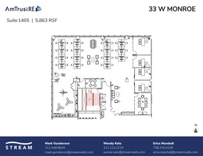 33 W Monroe St, Chicago, IL for lease Floor Plan- Image 1 of 1