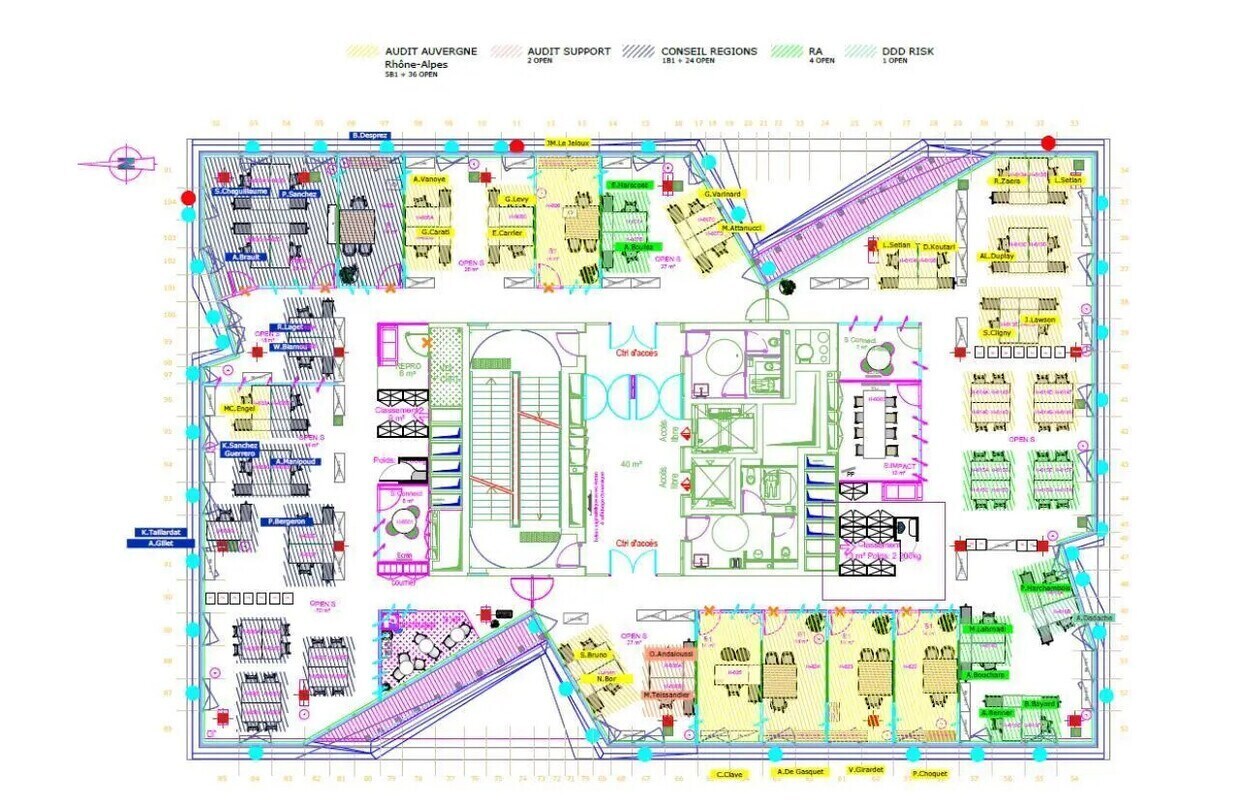 Office in Lyon for lease Floor Plan- Image 1 of 20