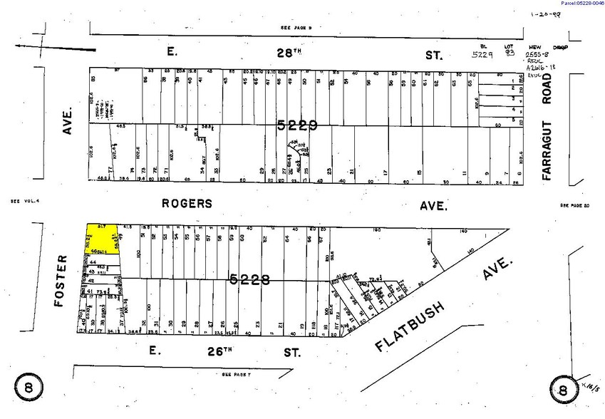 1298 Rogers Ave, Brooklyn, NY for sale - Plat Map - Image 3 of 3