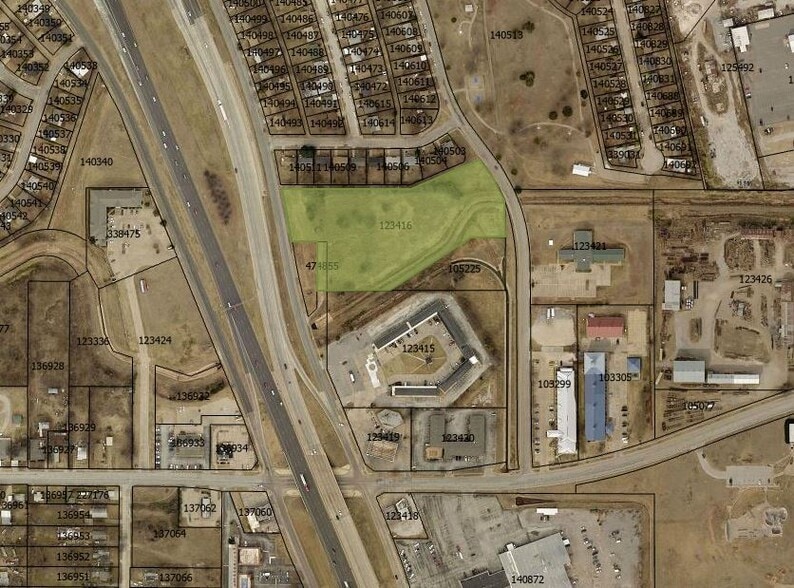 1437 E Central Fwy, Wichita Falls, TX for sale - Plat Map - Image 2 of 6