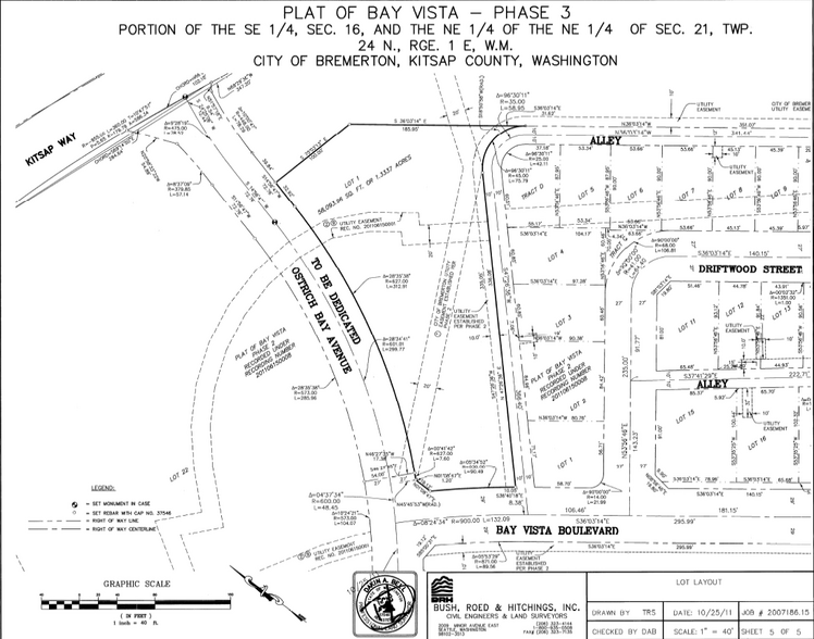 650 Ostrich Bay Avenue, Bremerton, WA for sale - Plat Map - Image 3 of 3