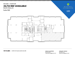 200 Mansell Ct E, Roswell, GA for lease Floor Plan- Image 1 of 1