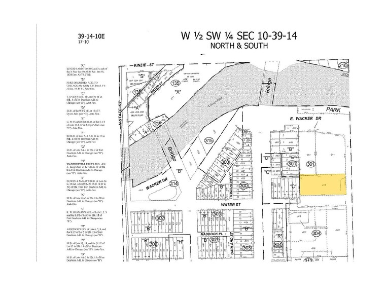 233 N Michigan Ave, Chicago, IL for lease - Plat Map - Image 3 of 8