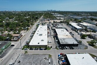 4003-4015 NE 6th Ave, Oakland Park, FL - AERIAL  map view - Image1