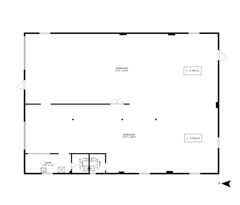 107 Flanders Rd, Riverhead, NY for lease Floor Plan- Image 1 of 1