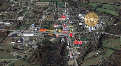 200 E Broad St, Smithville, TN - AERIAL  map view