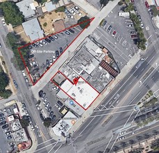 3115 W Olive Ave, Burbank, CA - aerial  map view