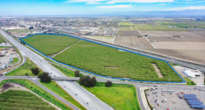 10864 Mountain View Ave, Selma, CA - aerial  map view