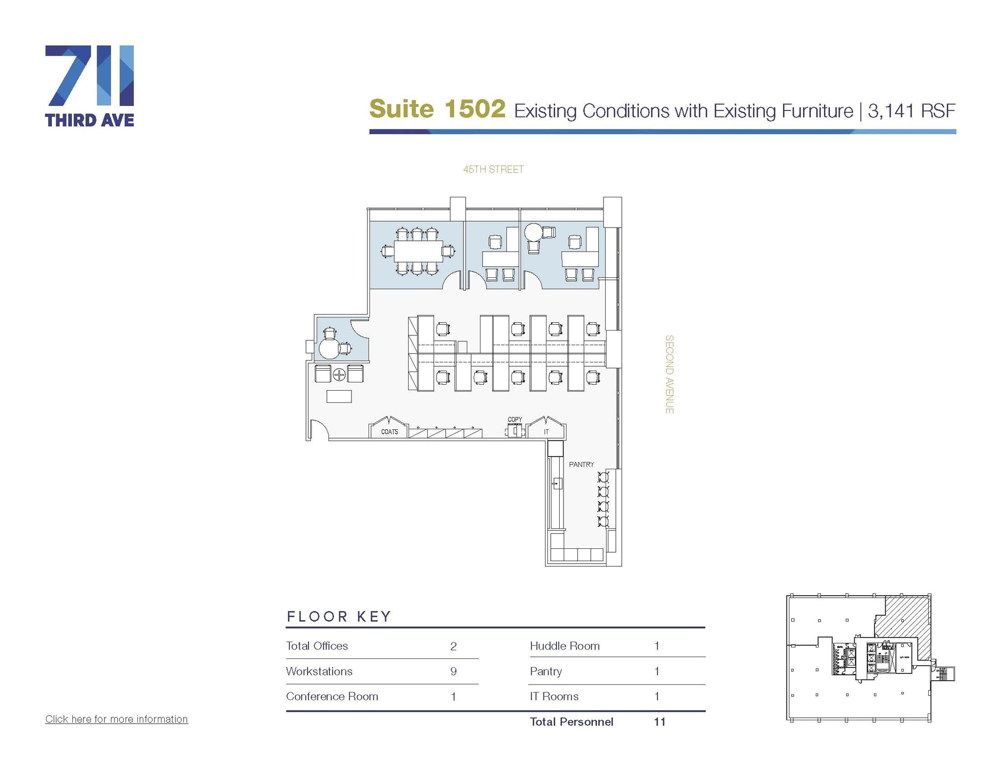 711 Third Ave, New York, NY for lease Floor Plan- Image 1 of 1