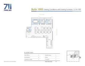 711 Third Ave, New York, NY for lease Floor Plan- Image 1 of 1