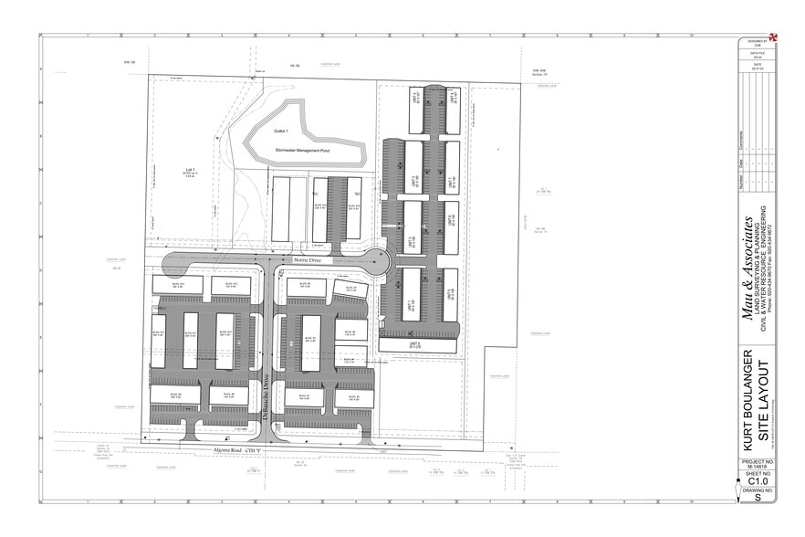 3862 Norrie Dr, New Franken, WI for lease - Site Plan - Image 3 of 51