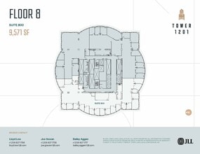 1201 3rd Ave, Seattle, WA for lease Floor Plan- Image 2 of 2