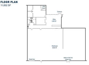 8829-8835 Complex Dr, San Diego, CA for lease Floor Plan- Image 1 of 2