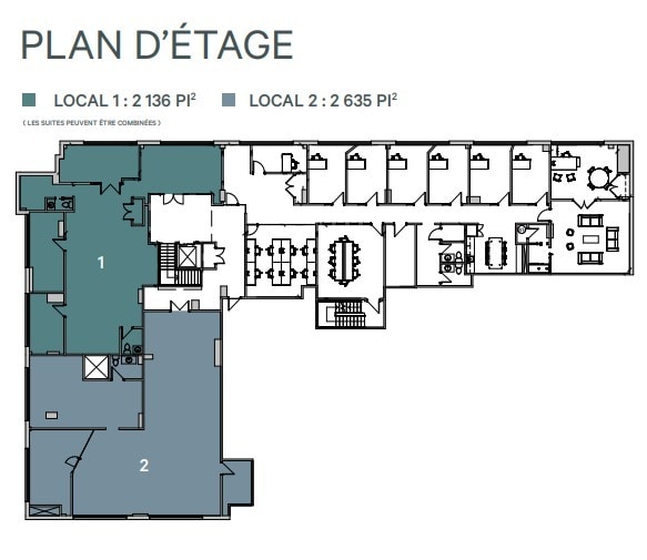 1200 Boul De Maisonneuve O, Montréal, QC for lease Floor Plan- Image 1 of 1