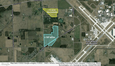 11402 Indianapolis Rd, Fort Wayne, IN - aerial  map view