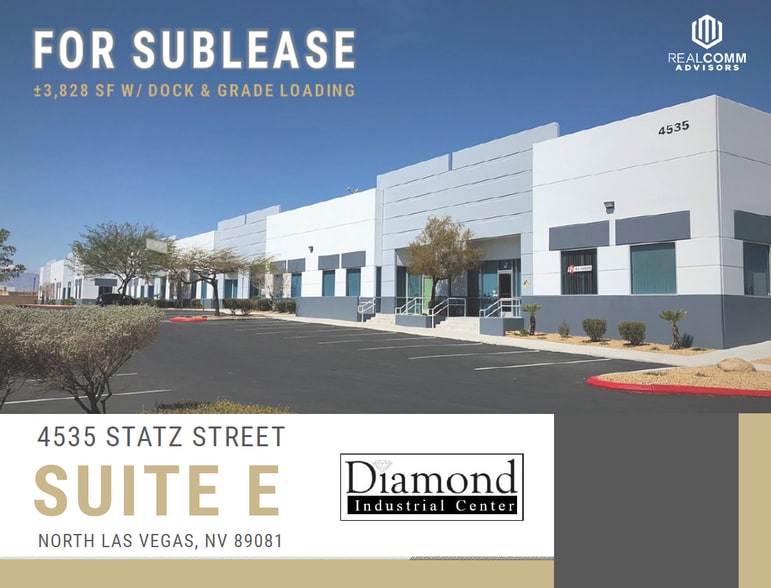 4535 Statz St, North Las Vegas, NV for lease - Building Photo - Image 1 of 16
