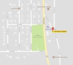 1387 W 1st St, Halsey, OR - AERIAL map view