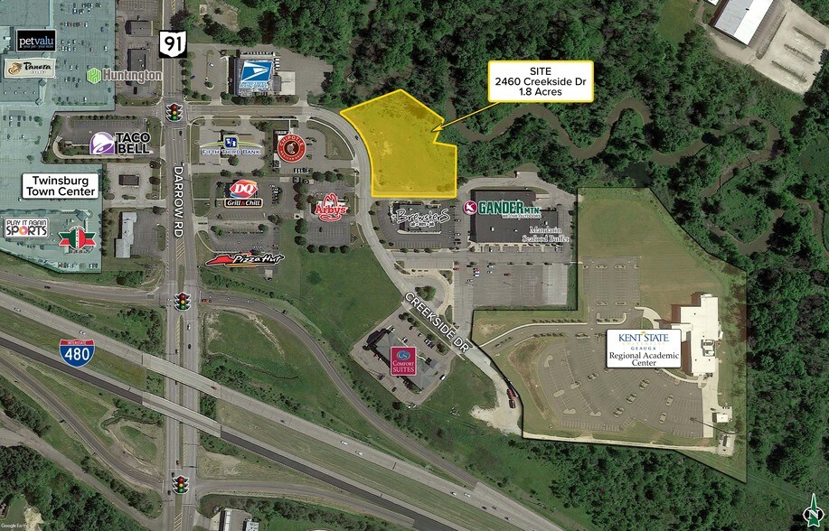 2460 Creekside Dr Twinsburg Oh 44087 Commercial Land For Sale