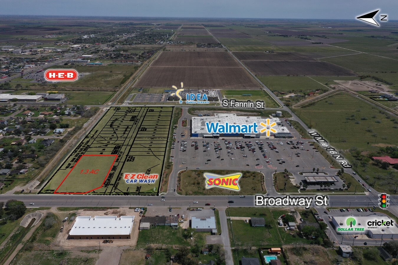 Broadway, Elsa, TX 78543 Pad Site