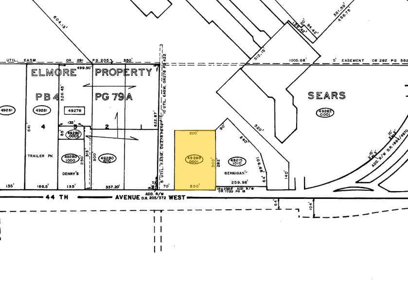 410 W Cortez Rd, Bradenton, FL for lease - Plat Map - Image 2 of 13