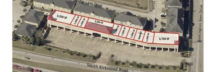 9710 S Kirkwood Rd, Houston, TX for lease Site Plan- Image 2 of 4