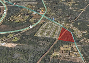 14085 Lamey Bridge Rd, Diberville, MS - AERIAL  map view