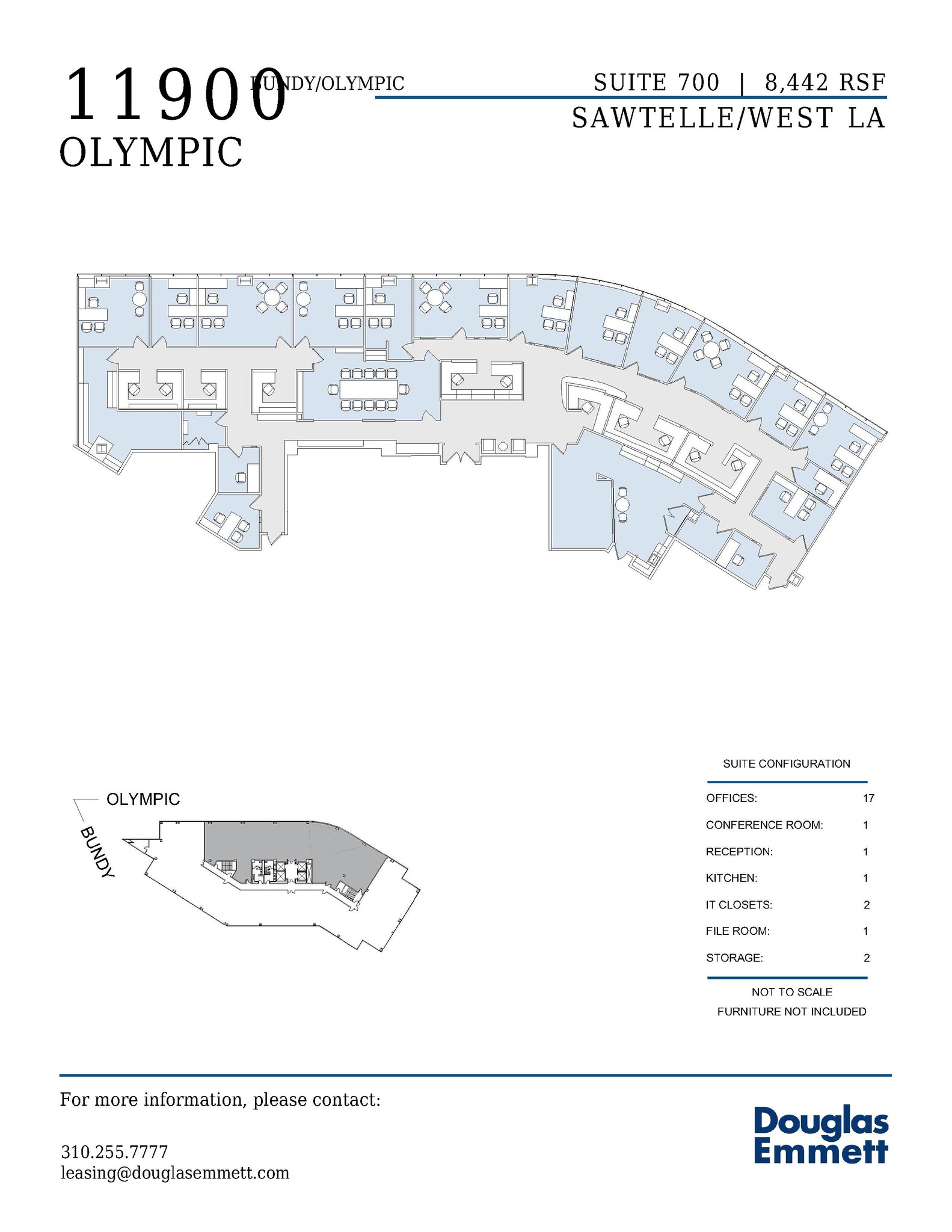 11900 W Olympic Blvd, Los Angeles, CA for lease Floor Plan- Image 1 of 1