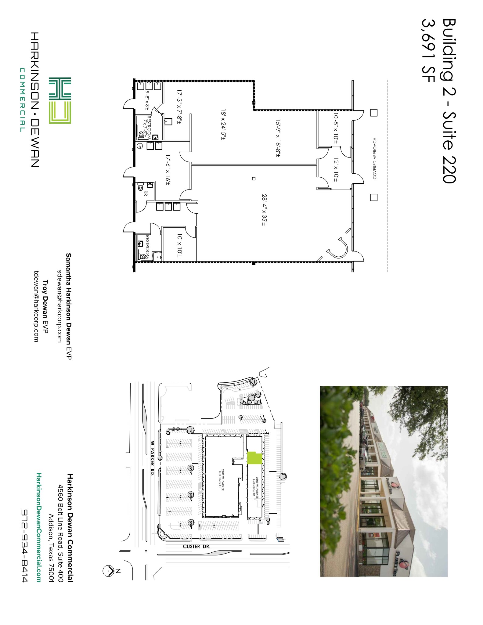 2109 Parker Rd W, Plano, TX for lease Site Plan- Image 1 of 1