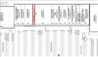 23001-23303 Michigan Ave, Dearborn, MI for lease Site Plan- Image 1 of 1