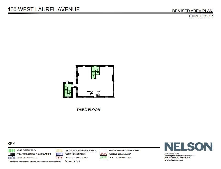 100 W Laurel Ave, Cheltenham, PA for lease Floor Plan- Image 1 of 1